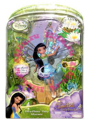 Кукла феечка Silvermist (Серебрянка), машущая крыльями, 12 см, Disney Fairies, Jakks Pacific [22380] Кукла феечка Silvermist (Серебрянка), машущая крыльями, 12 см, Disney Fairies, Jakks Pacific [22380]