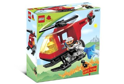 Конструктор &quot;Пожарный вертолёт&quot;, серия Lego Duplo [4967] Конструктор "Пожарный вертолёт", серия Lego Duplo [4967]
