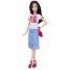 Кукла Барби с дополнительными нарядами, миниатюрная (Petite), из серии 'Мода' (Fashionistas), Barbie, Mattel [DTF03] - Кукла Барби с дополнительными нарядами, миниатюрная (Petite), из серии 'Мода' (Fashionistas), Barbie, Mattel [DTF03]