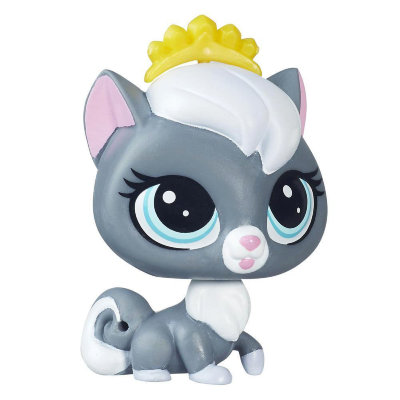 Одиночная зверюшка 'Кошка Cloudy Coalson', из серии Pets in the City, Littlest Pet Shop [B5237] Одиночная зверюшка 'Кошка Cloudy Coalson', из серии Pets in the City, Littlest Pet Shop [B5237]
