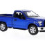 Модель автомобиля Ford F-150 2015, синий металлик, 1:24, Welly [24063-BM] - Модель автомобиля Ford F-150 2015, синий металлик, 1:24, Welly [24063-BM]