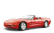Сборная модель автомобиля Chevrolet Corvette Convertible (1998) 1:24, BBurago [18-25040]