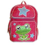 Рюкзак 'Лягушонок' с кошельком, Littlest Pet Shop, большой, розовый [97208]