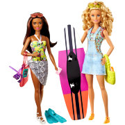 Набор кукол Барби 'Приключения в кемпинге', из специальной серии 'Pink Passport', Barbie, Mattel [FNY32]