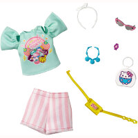 Набор одежды для Барби, из специальной серии 'Hello Kitty', Barbie [GJG43]