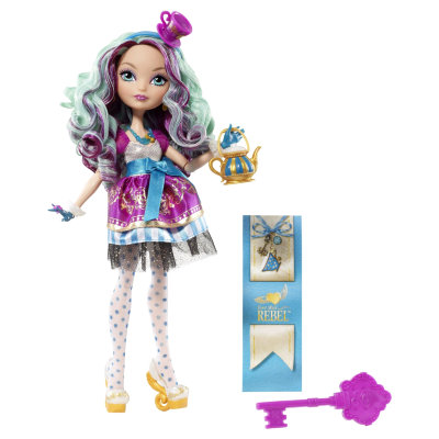 * Кукла Madeline Hatter, из серии Rebel, Ever After High (Школа 'Долго и Счастливо'), Mattel [CBR36] Кукла Madeline Hatter, из серии Rebel, Ever After High (Школа 'Долго и Счастливо'), Mattel [CBR36]