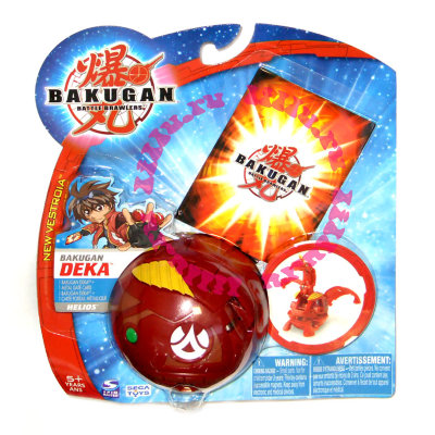 Набор Deka с большим Бакуганом Helios, красным, Bakugan Battle Brawlers [64272-12] Набор Deka с большим Бакуганом Helios, красным, Bakugan Battle Brawlers [64272-12]
