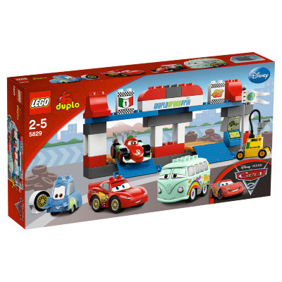 * Конструктор 'Пит-стоп', из серии 'Cars 2 - Тачки 2', Lego Duplo [5829] Конструктор 'Пит-стоп', из серии 'Cars2 - Тачки 2', Lego Duplo [5829]