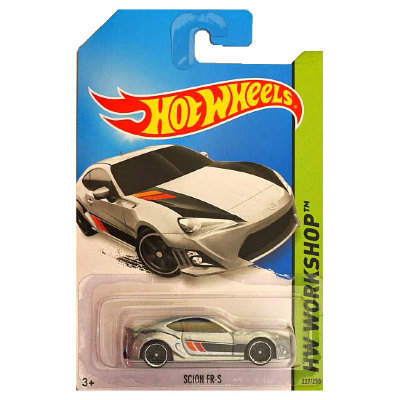 Модель автомобиля 'Scion FR-S', серебристая, HW Workshop, Hot Wheels [BFF06] Модель автомобиля 'Scion FR-S', серебристая, HW Workshop, Hot Wheels [BFF06]
