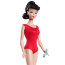 Коллекционная кукла Барби 'Модель в купальнике, брюнетка', коллекционная Mattel [X3122] - X3122-3.jpg