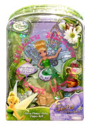 Кукла феечка Tinker Bell (Колокольчик), машущая крыльями, 12 см, Disney Fairies, Jakks Pacific [22379]