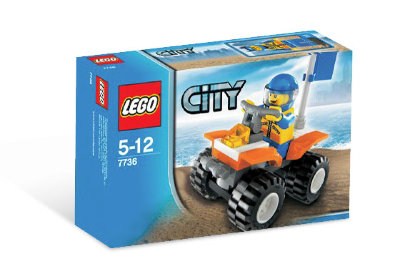 Конструктор &quot;Квадроцикл береговой охраны&quot;, серия Lego City [7736] Конструктор "Квадроцикл береговой охраны", серия Lego City [7736]