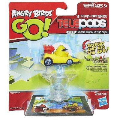 Дополнительная машинка &#039;Желтая птичка&#039;, Angry Birds Go! TelePods, Hasbro [A6028-4] Дополнительная машинка 'Желтая птичка', Angry Birds Go! TelePods, Hasbro [A6028-4]