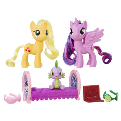 Игровой набор &#039;Королевские друзья&#039; (Princess Twilight Sparkle и Applejack), из серии &#039;Хранители Гармонии&#039; (Guardians of Harmony), My Little Pony, Hasbro [B9850] Игровой набор 'Королевские друзья' (Princess Twilight Sparkle и Applejack), из серии 'Хранители Гармонии' (Guardians of Harmony), My Little Pony, Hasbro [B9850]