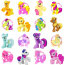 Мини-пони 'из мешка' - 24 пони, полный комплект 1 серии 2012, My Little Pony [35581-set1] - 35581-set.jpg