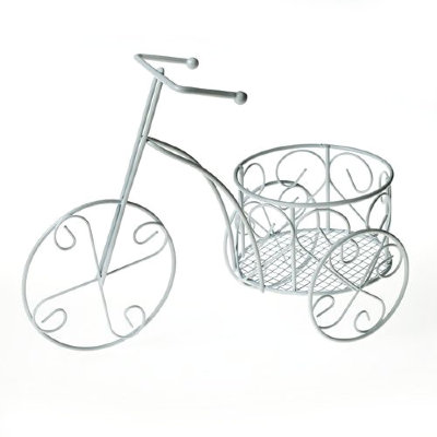 Кукольная садовая миниатюра &#039;Декоративный трёхколёсный велосипед, большой&#039;, металлический, ScrapBerry&#039;s [SCB27053] Кукольная садовая миниатюра 'Декоративный трёхколёсный велосипед, большой', металлический, ScrapBerry's [SCB27053]