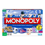 Настольная игра Monopoly Littlest Pet Shop (+ 4 зверюшки), на английском языке [04381]