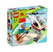 * Конструктор 'Вертолёт скорой помощи', из серии 'Медицинская служба', Lego Duplo [5794]
