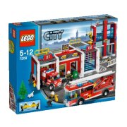 Конструктор 'Пожарная часть', из серии 'Пожарные', Lego City [7208]