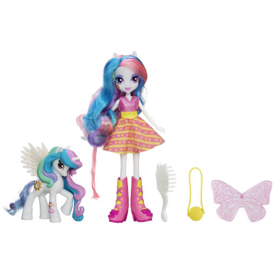 Набор куклы и пони Celestia, My Little Pony Equestria Girls (Девушки Эквестрии), Hasbro [A5103] Набор куклы и пони Celestia, My Little Pony Equestria Girls (Девушки Эквестрии), Hasbro [A5103]