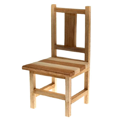 Кукольный стул, деревянный, 1:6, ScrapBerry&#039;s [SCB350131] Кукольный стул, деревянный, 1:6, ScrapBerry's [SCB350131]