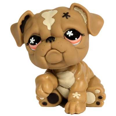 Игрушка Littlest Pet Shop - Single Бульдожка [65206] Игрушка Littlest Pet Shop - Бульдожка [65206]
