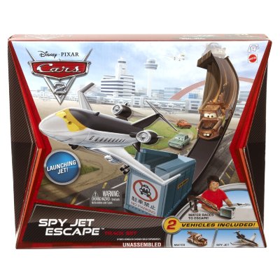Малый игровой набор &#039;Побег шпионского самолета&#039; (Spy Jet Escape), из серии &#039;Тачки-2&#039;, Mattel [V2865] Малый игровой набор 'Побег шпионского самолета' (Spy Jet Escape), из серии 'Тачки-2', Mattel [V2865]