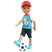 Кукла-мальчик 'Даррин с мячом' (Darrin), из серии 'Челси и друзья', Barbie, Mattel [BDG45]