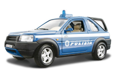 Сборная модель автомобиля Land Rover Freelander Polizia (1999) 1:24, BBurago [18-25045] Сборная модель автомобиля Land Rover Freelander Polizia (1999) 1:24, BBurago [18-25045]