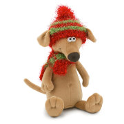 Мягкая игрушка 'Собака Чуча в красном', 20 см, Orange Toys [7647/20-1]
