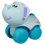 * Игрушка 'Слон', мини, из серии Wheel Pals Animal Tracks, Playskool-Hasbro [39243-12]