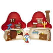 Игровой набор 'Домик-грибок Папы Смурфа' (Papa Smurf Mushroom House), 6 см, Jakks Pacific [22225/49618]