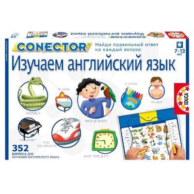 Электровикторина 'Изучаем английский язык', серия Connector, Educa [15460] Электровикторина 'Изучаем английский язык', серия Connector, Educa [15460]