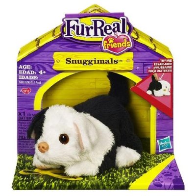 Интерактивная игрушка 'Щенок черно-белый короткоухий', FurReal Friends, Hasbro [94650-12] Интерактивная игрушка 'Щенок черно-белый', FurReal Friends, Hasbro [94650]