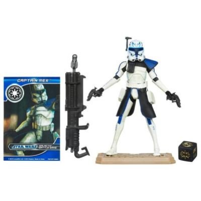Фигурка 'Капитан Рекс' (Captain Rex CW13), 10см, из серии 'Star Wars' (Звездные войны), Hasbro [37297] Фигурка Капитан Рекс (Captain Rex CW13), 10см, из серии 'Star Wars' (Звездные войны), Hasbro [37297]