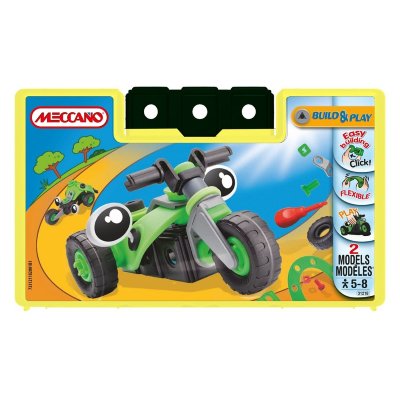 Конструктор &#039;3-х колесный мотоцикл&#039;, 2-в-1, из серии &#039;Build &amp; Play&#039;, Meccano [3121B] Конструктор '3-х колесный мотоцикл', 2-в-1, из серии 'Build & Play', Meccano [3121B]