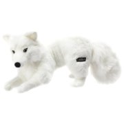 Мягкая игрушка 'Песец - полярная лисица', лежащая, 35 см, National Geographic [1506600]