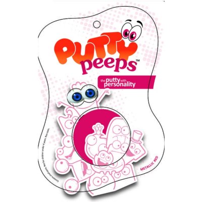 Жвачка для рук 'Красный металлик', 50г, Putty Peeps [3737-MR] Жвачка для рук 'Красный металлик', 50г, Putty Peeps [3737-MR]