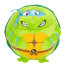 Мягкая игрушка 'Черепашка-ниндзя Леонардо круглая', из серии Beanie Ballz, 11 см, TY [38255] - 38255.jpg