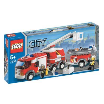 * Конструктор 'Пожарная машина', из серии 'Пожарные', Lego City [7239] Конструктор 'Пожарная машина', из серии 'Пожарные', Lego City [7239] 
