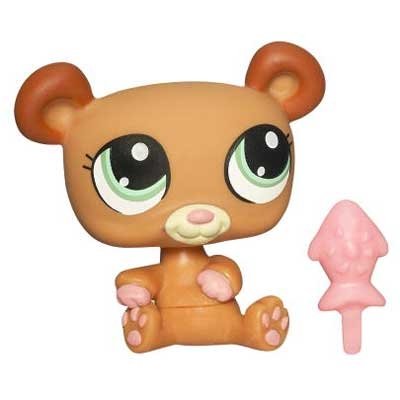 Одиночная зверюшка 2010 - Медвежонок, Littlest Pet Shop, Hasbro [93762] Одиночная зверюшка 2010 - Медвежонок, Littlest Pet Shop, Hasbro [93762]