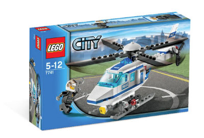 Конструктор &quot;Полицейский вертолёт&quot;, серия Lego City [7741] Конструктор "Полицейский вертолёт", серия Lego City [7741]