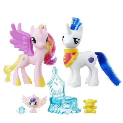 Игровой набор &#039;Семейные моменты&#039; (Princess Cadance и Shining Armor), из серии &#039;Хранители Гармонии&#039; (Guardians of Harmony), My Little Pony, Hasbro [B9848] Игровой набор 'Семейные моменты' (Princess Cadance и Shining Armor), из серии 'Хранители Гармонии' (Guardians of Harmony), My Little Pony, Hasbro [B9848]