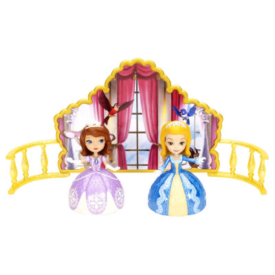 Игровой набор 'Танцующие сестры' с мини-куклами, Sofia The First (София Прекрасная), Mattel [Y6644] Игровой набор 'Танцующие сестры' с мини-куклами, Sofia The First (София Прекрасная), Mattel [Y6644]