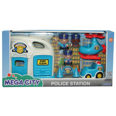 * Игрушка &#039;Полиция&#039; (Police Station), из серии Mega City, Keenway [32805] Игрушка 'Полиция' (Police Station), из серии Mega City, Keenway [32805]