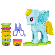Набор для детского творчества с пластилином 'Стильный салон Радуги Дэш' (Rainbow Dash Style Salon), из серии 'My Little Pony', Play-Doh/Hasbro [B0011]