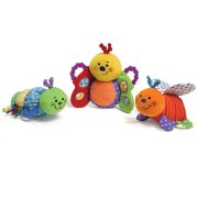 * Набор из трех подвесных мягких игрушек 'Насекомые' (BabyBugs), Infantino [150-746]