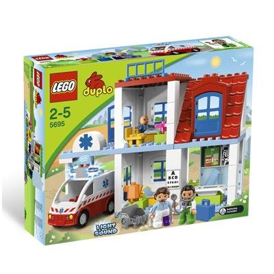 * Конструктор 'Больница', из серии 'Медицинская служба', Lego Duplo [5695] Конструктор 'Больница', из серии 'Медицинская служба', Lego Duplo [5695]