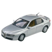 Модель автомобиля Alfa Romeo 159, серебристая, 1:43, Mondo Motors [53110-02]