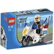 * Конструктор 'Полицейский на мотоцикле', из серии 'Полиция', Lego City [7235]